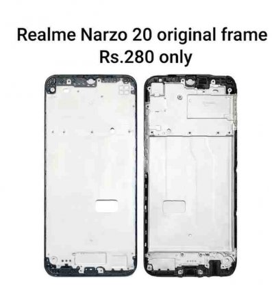 Realme narzo 20 set removed frame