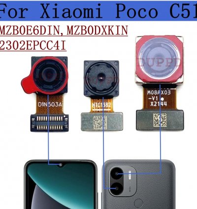 Poco c51 front & back camera og