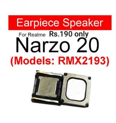 Realme narzo 20 ear speaker