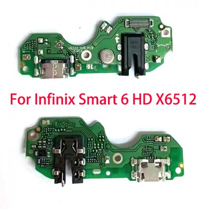 Infinix smart 6 HD charging board