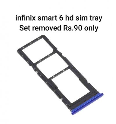 infinix smart 6 hd sim tray original