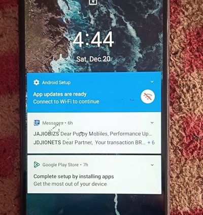 MI A2 old OG combo with frame