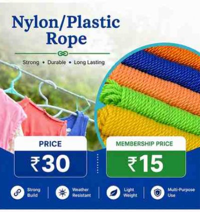 Nilon plastic rope
